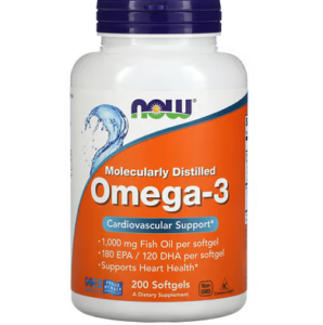 Omega-3 Fish Oil 200 softgels