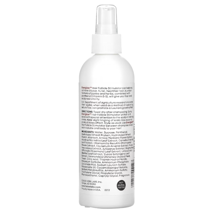 Stimulateur de follicules pileux au jojoba et à la vitamine B5, 237 ml back