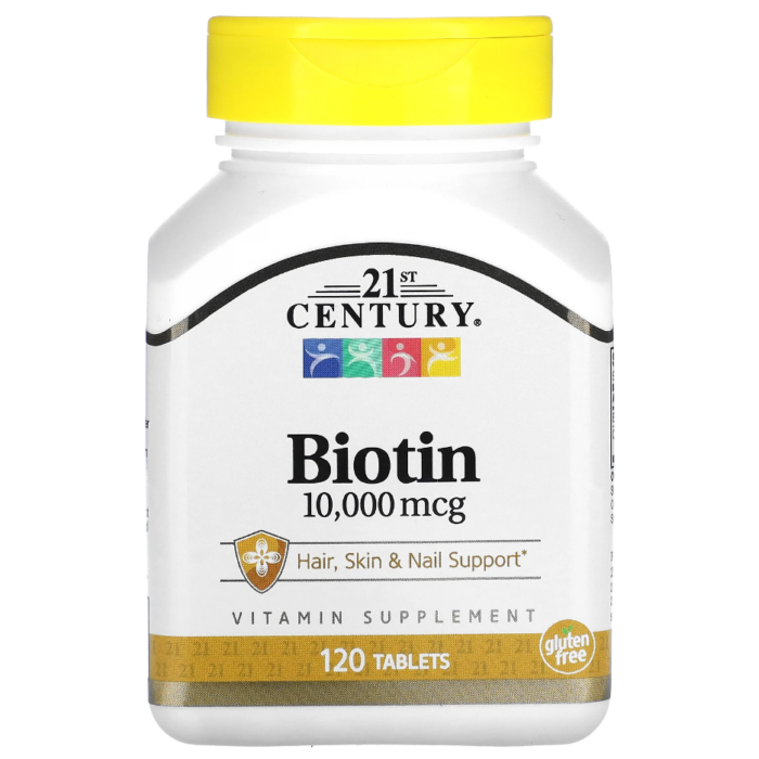 BIOTINE 10000 mcg 120 comprimés