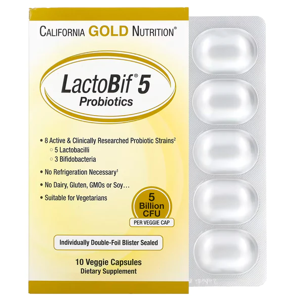 Complément Alimentaire Medica Probiotique + Vitamine C - 4,2 Milliards, 15 Capsules - Neuf