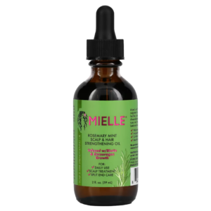 Mielle, Huile fortifiante pour le cuir chevelu et les cheveux, Romarin et menthe, 59 ml