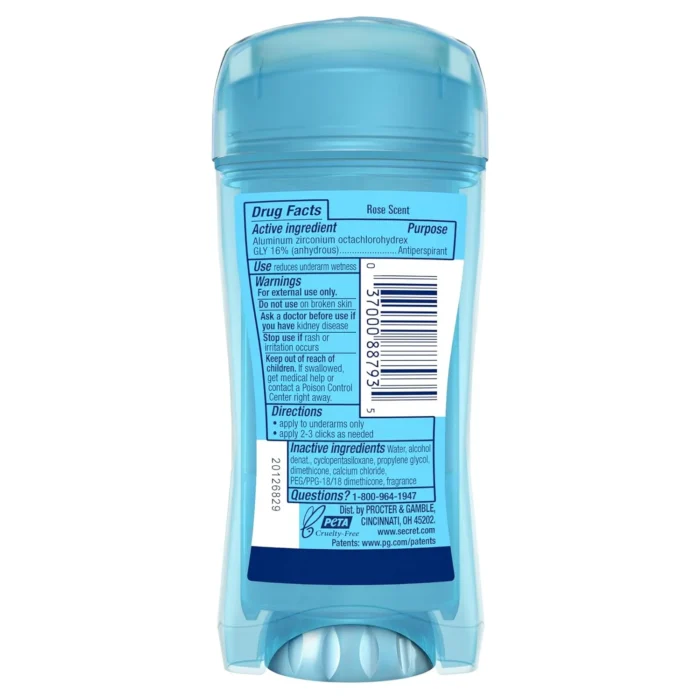 Secret Rose deodorant gel