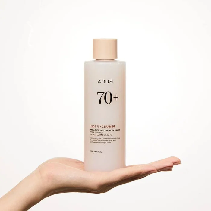 ANUA RICE 70 GLOW MILKY TONER 250ML-2