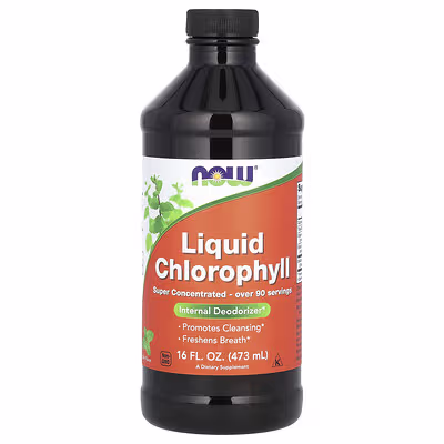 Chlorophylle liquide, Menthe naturelle, 473 ml Chlorophylle liquide, Menthe naturelle, 473 ml