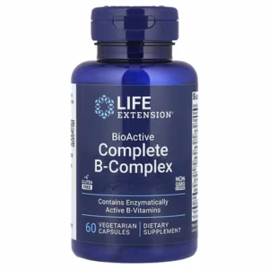 BioActive, Complexe complet de vitamines B, 60 capsules végétariennes