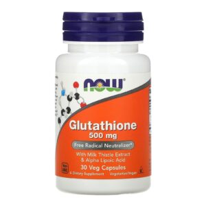 Glutathion, 500 mg, 30 capsules végétariennes