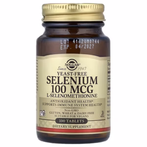 Sélénium, Sans levure, 100 µg, 100 comprimés