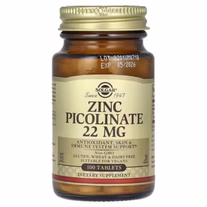 Picolinate de zinc, 22 mg, 100 comprimés