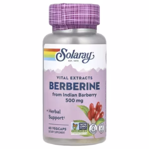 berberine, Extraits vitaux, 500 mg, 60 capsules végétariennes