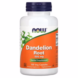 NOW Foods, Racine de pissenlit, 500 mg, 100 capsules végétariennes