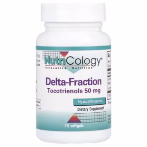 Nutricology, Delta-Fraction, Tocotriénols, 75 capsules à enveloppe molle