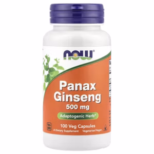 NOW Foods, Ginseng, 500 mg, 100 capsules végétales