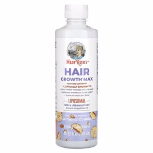 MaryRuth's, Hair Growth Max Liposomal, Biscuit aux amandes, 450 ml