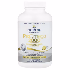Nordic Naturals, ProOmega® 2000, Citron, 120 capsules à enveloppe molle