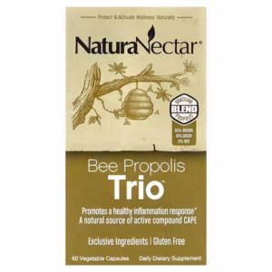 NaturaNectar, Bee Propolis Trio™, 60 capsules végétales