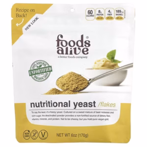 Foods Alive, Nutritional Yeast Flakes, 6 oz (170 g)