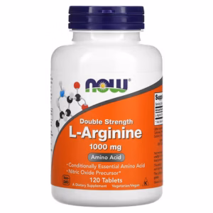 NOW Foods, L-arginine, 1000 mg, 120 comprimés