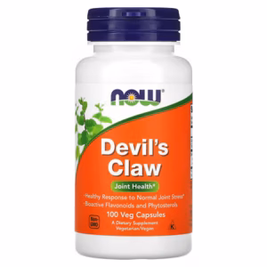 NOW Foods, Griffe du diable, 100 capsules végétales (83 mg pièce)