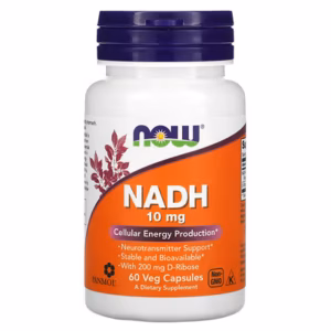 NOW Foods, NADH, 10 mg, 60 capsules végétariennes