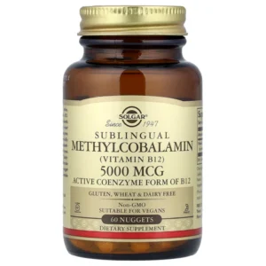 Solgar ,Methylcobalamin (Vitamin B12) 5000 mcg