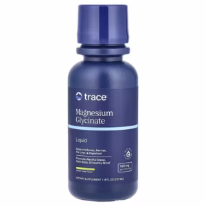 Trace, Liquide, Glycinate de magnésium, Ligne citron, 237 ml