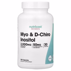 Nutricost, Femmes, Myo & D-Chiro Inositol, 120 capsules