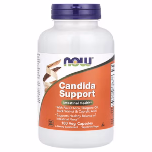 Now Foods, Candida Support, 180 capsules végétales