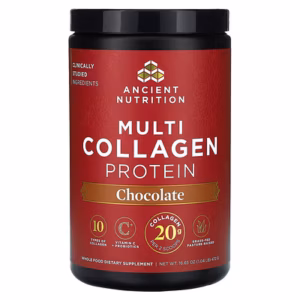 Ancient Nutrition, Multiprotéines de collagène, Chocolat, 472 g