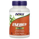 NOW Energy – 90 Veg Capsules – Complément alimentaire pour le soutien de l’énergie et du métabolisme