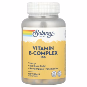 Solaray, Complexe B 100, 100 capsules végétariennes