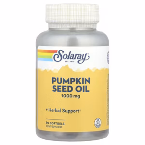 Solaray, Huile de graine de courge, 1000 mg, 90 capsules à enveloppe molle