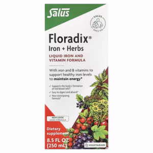 Floradix, Floradix®, Fer + Plantes, Formule liquide à base de fer et de vitamines, 250 ml
